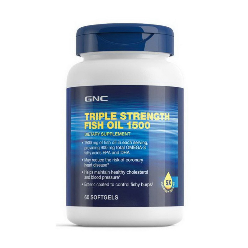 Triple Strength Fish Oil 1500 (60 softgels) Triple Strength Fish Oil 1500 (60 softgels)