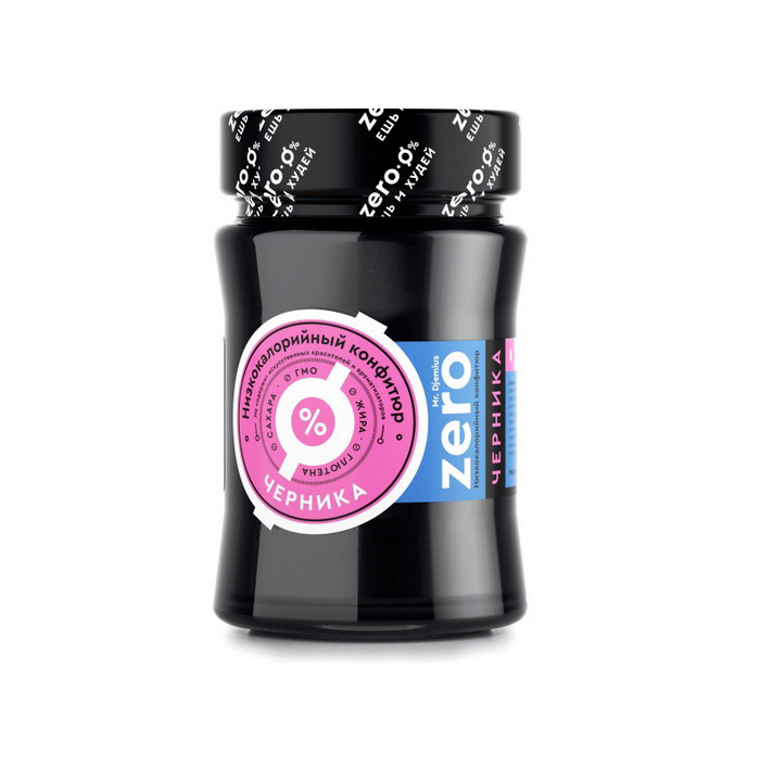Низкокалор. конфитюр Черника (250 g) Низкокалор. конфитюр Черника (250 g)