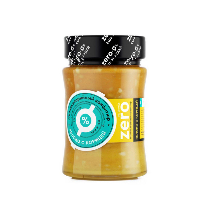 Низкокалор. конфитюр Яблоко с корицей (250g) Низкокалор. конфитюр Яблоко с корицей (250g)