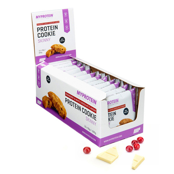Skinny Cookie Cranberry & White Chocolate (50 g) Skinny Cookie Cranberry & White Chocolate (50 g)