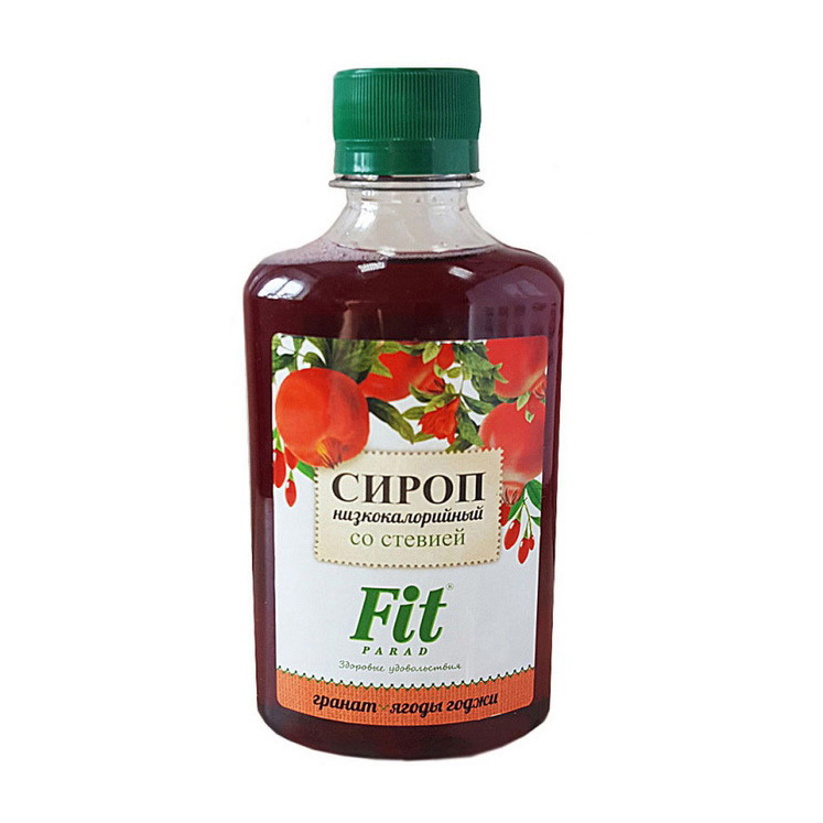 Сироп со стевией Гранат-Годжи (250 g) Сироп со стевией Гранат-Годжи (250 g)
