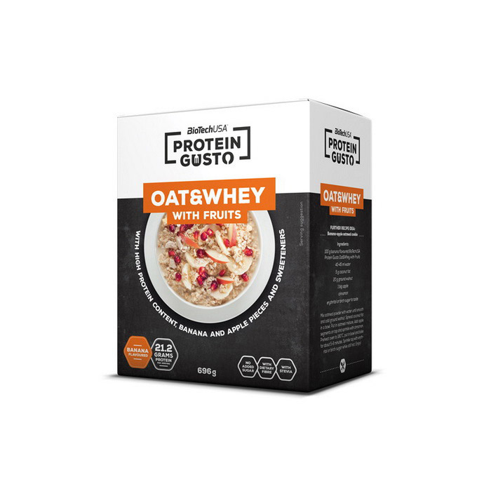 Protein Gusto - Oat & Whey with Fruits (696 g) Protein Gusto - Oat & Whey with Fruits (696 g)