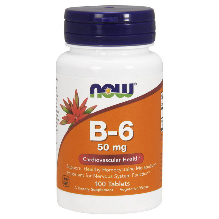 Vitamin B-6 50 mg (100 tabs) Vitamin B-6 50 mg (100 tabs)