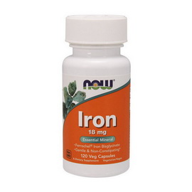 Iron 18 mg (120 veg caps)