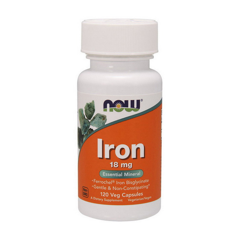Iron 18 mg (120 veg caps) Iron 18 mg (120 veg caps)
