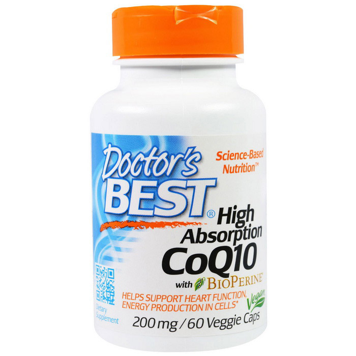 High Absorption CoQ10 200 mg (60 veg caps) High Absorption CoQ10 200 mg (60 veg caps)