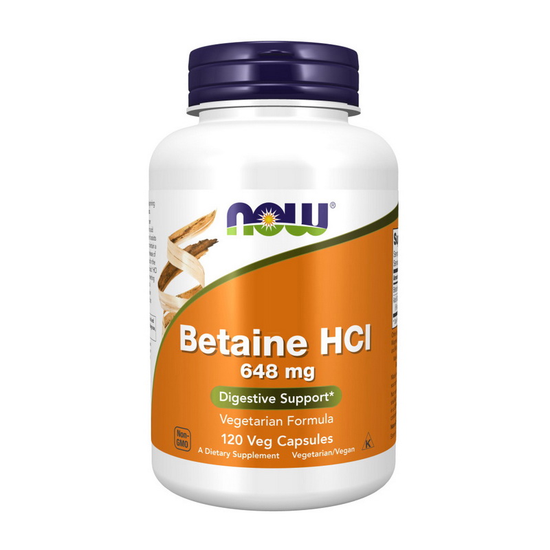Betaine HCl 648 mg (120 caps) Betaine HCl 648 mg (120 caps)