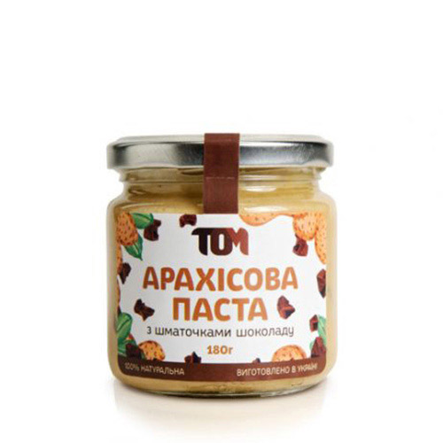 Арахисовое масло с кусоч. шоколада (180 г) Арахисовое масло с кусоч. шоколада (180 г)