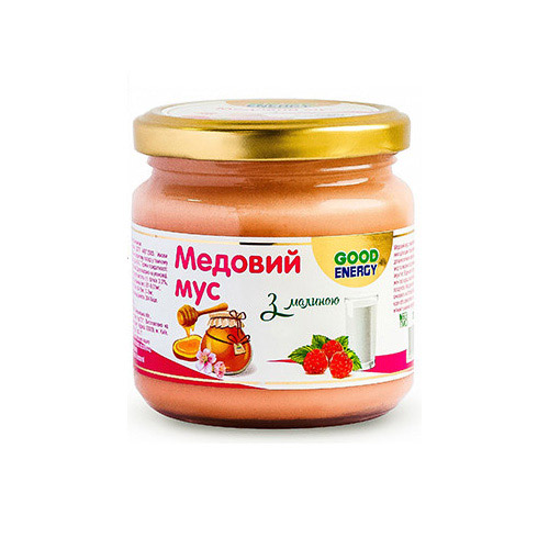 Медовий мус с малиной (200 g) Медовий мус с малиной (200 g)