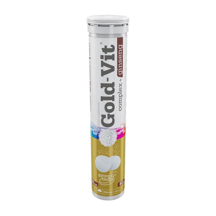 Gold-Vit Complex + Ginseng (20 tabs) Gold-Vit Complex + Ginseng (20 tabs)