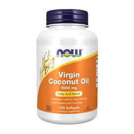 Virgin Coconut Oil 1000 mg (120 softgels)