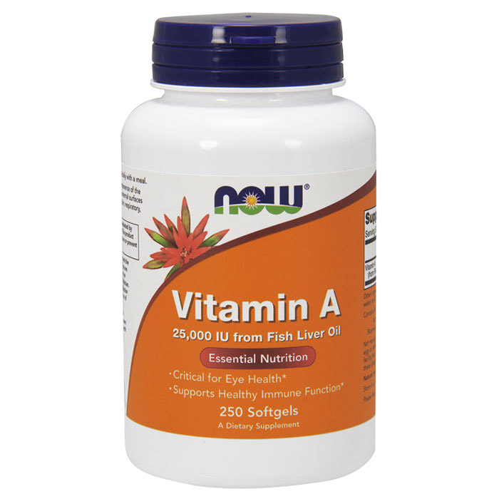 Vitamin A 25000 (Fish Liver Oil) (250 softgels) Vitamin A 25000 (Fish Liver Oil) (250 softgels)