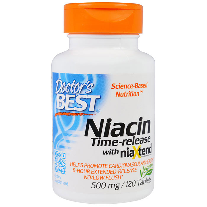 Niacin Time-Release with NiaXtend (120 tabs) Niacin Time-Release with NiaXtend (120 tabs)