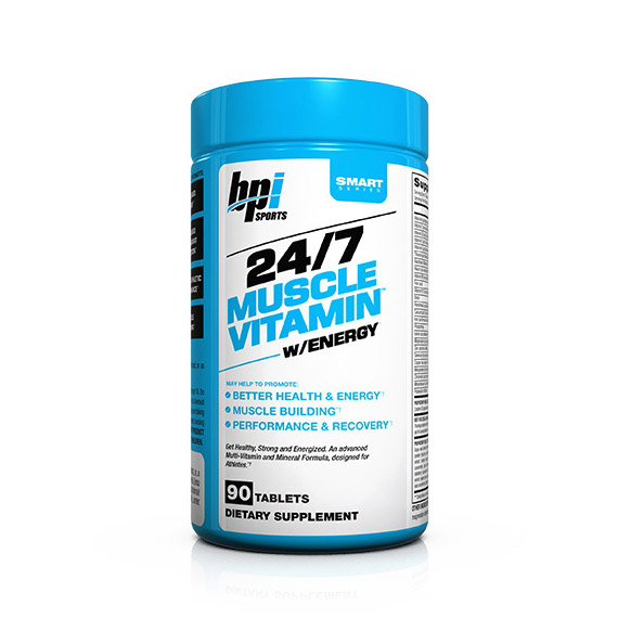 24/7 Muscle Vitamin w/energy (90 tabs) 24/7 Muscle Vitamin w/energy (90 tabs)