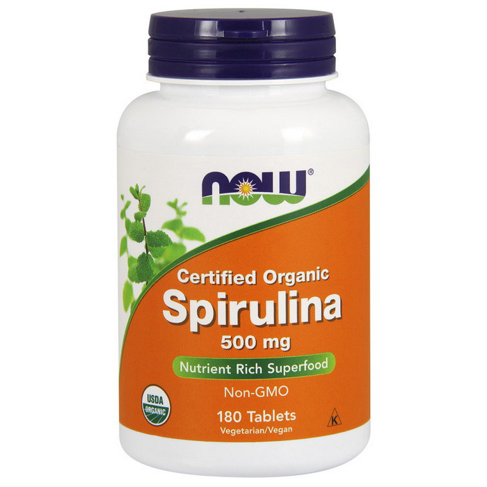 Spirulina 500 mg Organic (180 tabs) Spirulina 500 mg Organic (180 tabs)