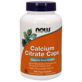 Calcium Citrate Caps (240 veg caps)
