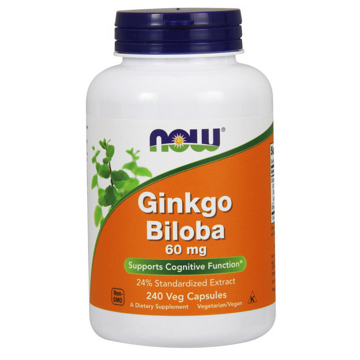 Ginkgo Biloba 60 mg (240 veg caps) Ginkgo Biloba 60 mg (240 veg caps)