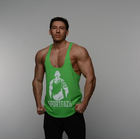 Майка SF Stringer Green (S, M, L, XL, XXL) Майка SF Stringer Green (S, M, L, XL, XXL)