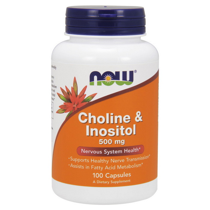 Choline & Inositol 500 mg (100 caps) Choline & Inositol 500 mg (100 caps)