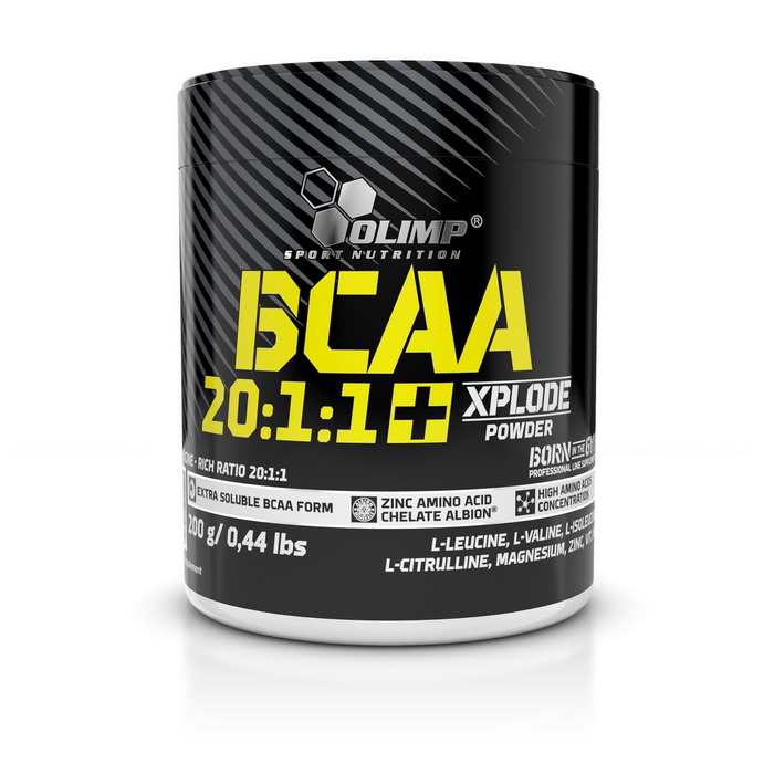 BCAA 20:1:1 + Xplode Powder (200 g) BCAA 20:1:1 + Xplode Powder (200 g)