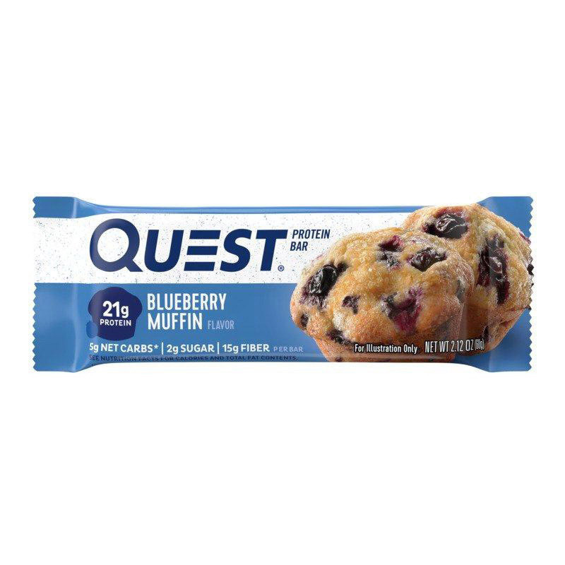QuestBar Blueberry Muffin (1 x 60 g) QuestBar Blueberry Muffin (1 x 60 g)