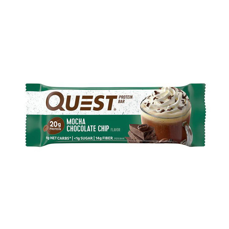 QuestBar Mocha Chocolate Chip (1 x 60 g) QuestBar Mocha Chocolate Chip (1 x 60 g)
