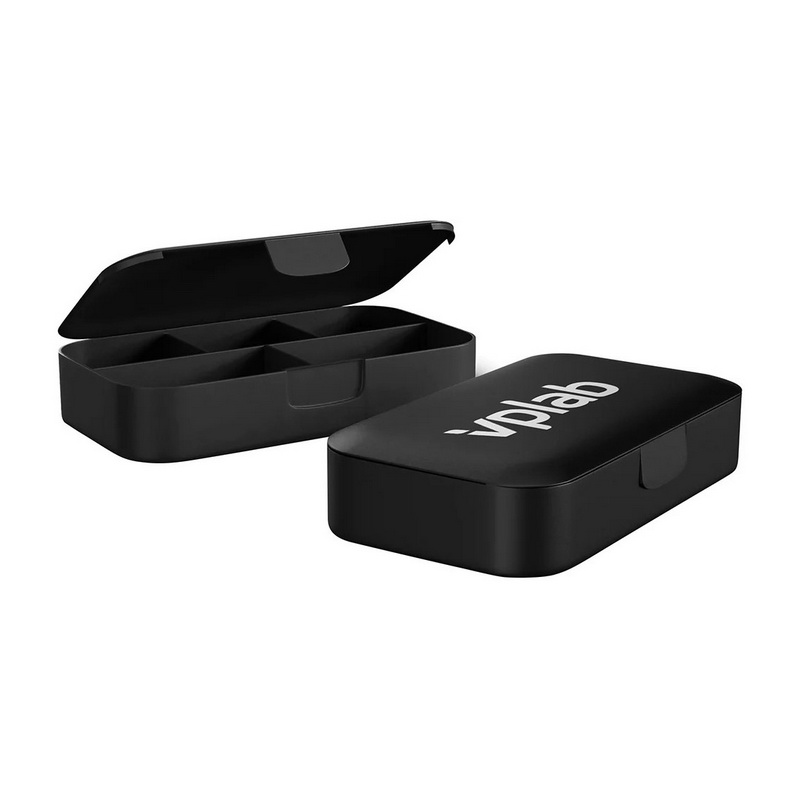 VP Laboratory Pillbox Black VP Laboratory Pillbox Black
