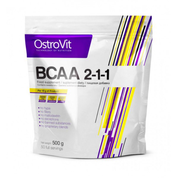 BCAA 2-1-1 Pure (500 g) BCAA 2-1-1 Pure (500 g)