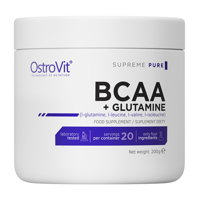 BCAA + Glutamine Pure (200 g) BCAA + Glutamine Pure (200 g)