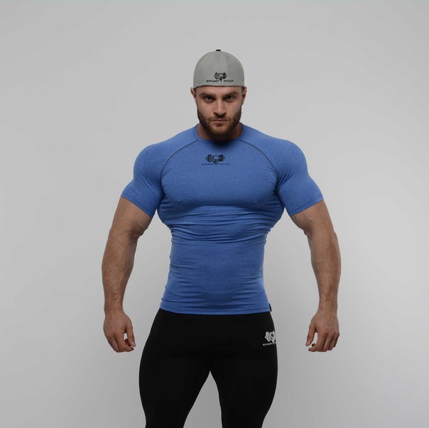 Компрес. футболка SF Premium Blue (S-XXXL) Компрес. футболка SF Premium Blue (S-XXXL)