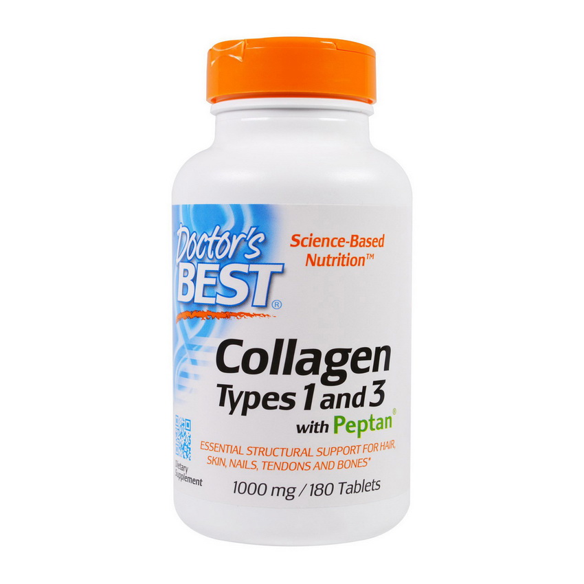 Collagen Types 1&3 with Peptan 1000 mg (180 tabs) Collagen Types 1&3 with Peptan 1000 mg (180 tabs)