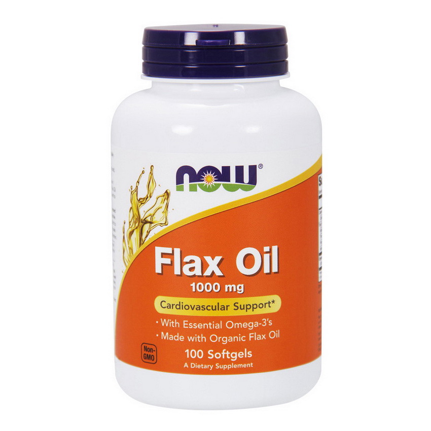 Flax Oil 1000 mg (100 softgels) Flax Oil 1000 mg (100 softgels)