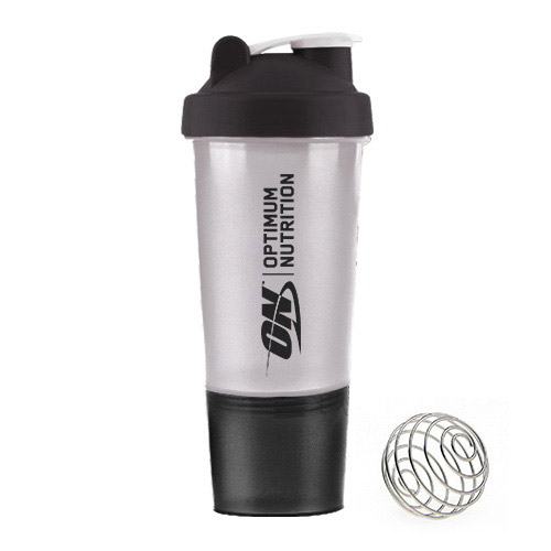 Shaker 2 in 1 with Metal Ball Black (500 ml) Shaker 2 in 1 with Metal Ball Black (500 ml)