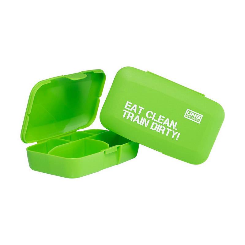 Pillbox - Eat Clean.Train Dirty! Green Pillbox - Eat Clean.Train Dirty! Green