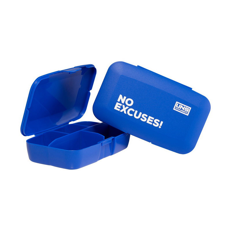 Pillbox - No Excuses! Blue Pillbox - No Excuses! Blue