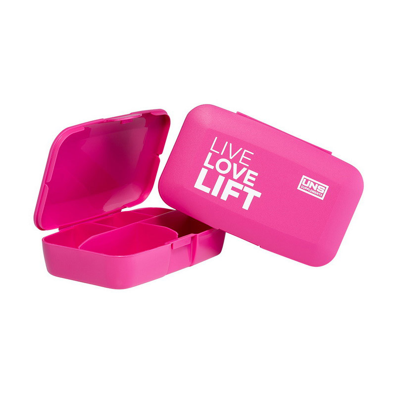 Pillbox - Live Love Lift Pink Pillbox - Live Love Lift Pink