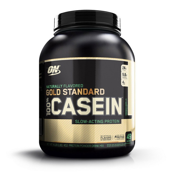 100% Gold Standard Casein Natural (1,81 kg) 100% Gold Standard Casein Natural (1,81 kg)