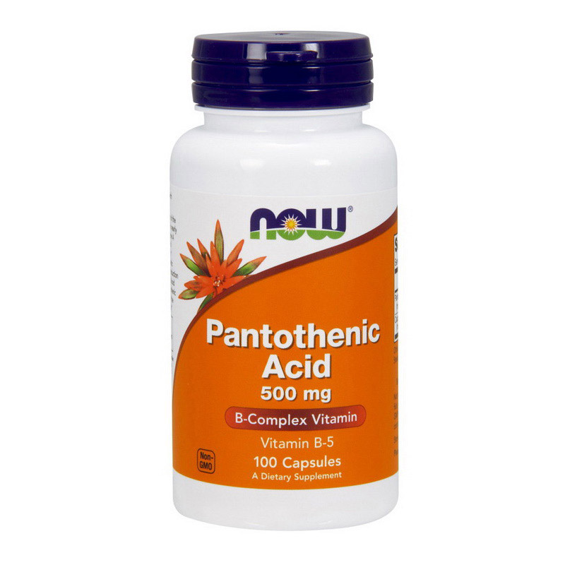 Pantothenic Acid 500 mg (100 caps) Pantothenic Acid 500 mg (100 caps)