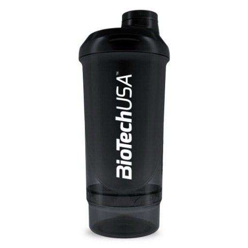 Shaker Wave+ Compact 2 in 1 - Black (500 ml) Shaker Wave+ Compact 2 in 1 - Black (500 ml)