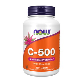 C-500 with Rose Hips (250 tabs) C-500 with Rose Hips (250 tabs)