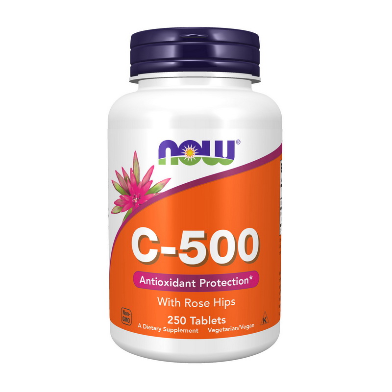 C-500 with Rose Hips (250 tabs) C-500 with Rose Hips (250 tabs)