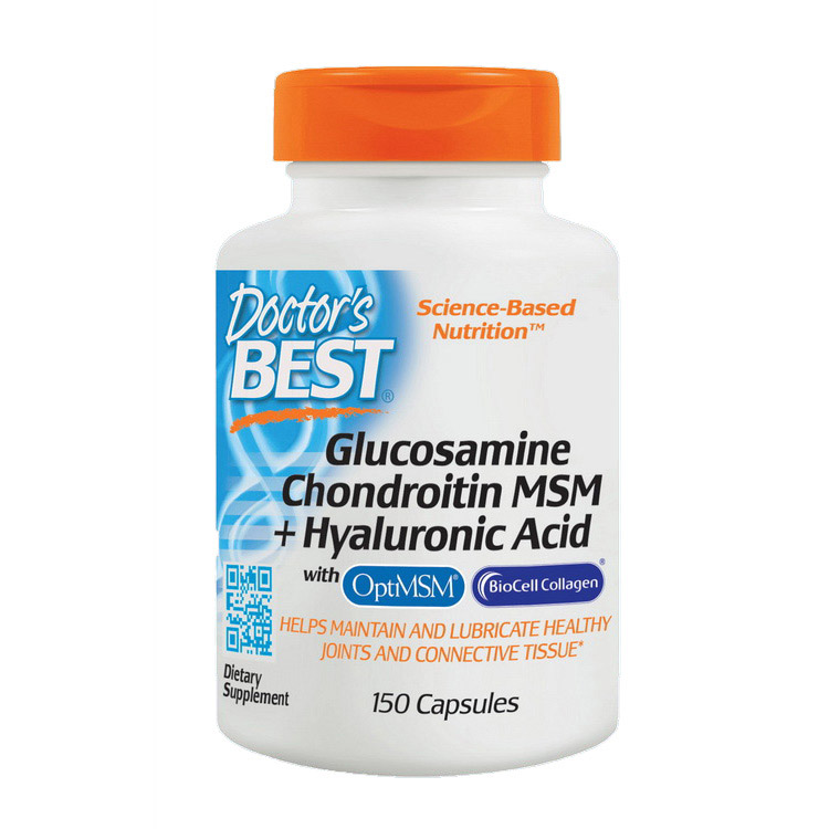 Glucosamine Chondroitin MSM + Hyaluronic Acid (150 caps) Glucosamine Chondroitin MSM + Hyaluronic Acid (150 caps)