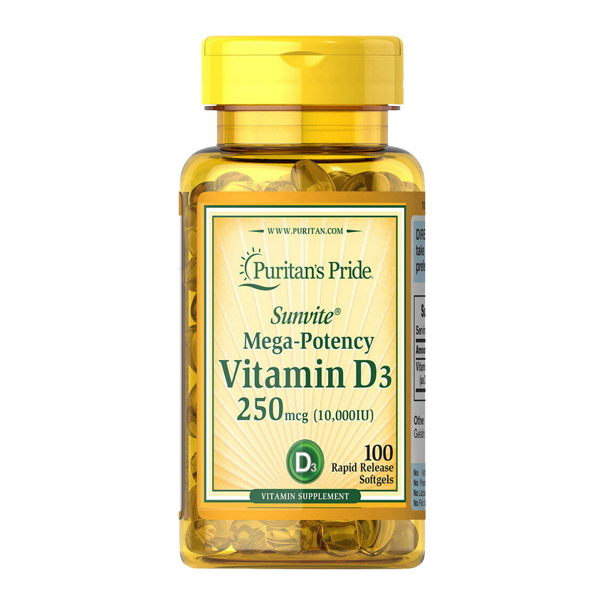 Vitamin D3 10000 UI 250 mcg (100 softgels) Vitamin D3 10000 UI 250 mcg (100 softgels)