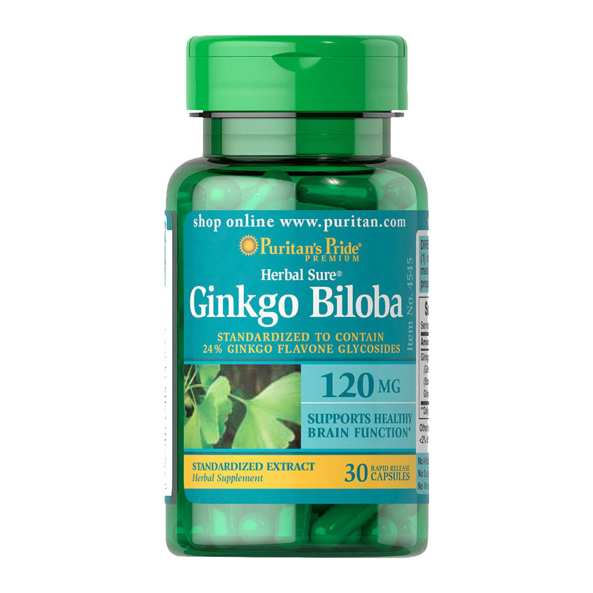 Ginkgo Biloba 120 mg (30 caps) Ginkgo Biloba 120 mg (30 caps)