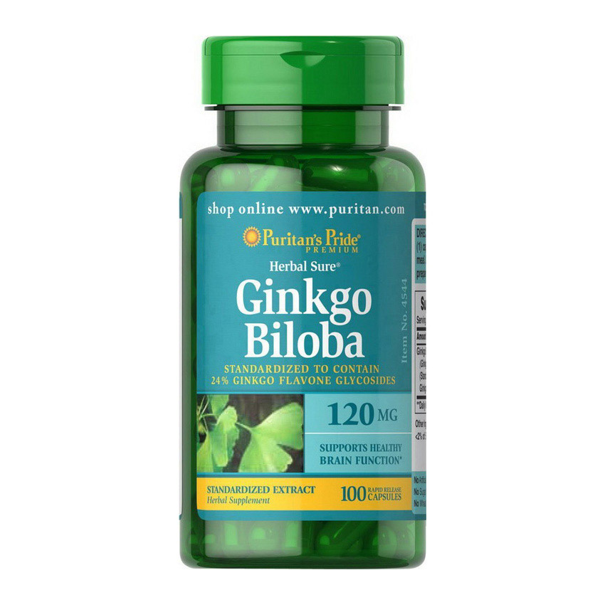 Ginkgo Biloba 120 mg (100 caps) Ginkgo Biloba 120 mg (100 caps)