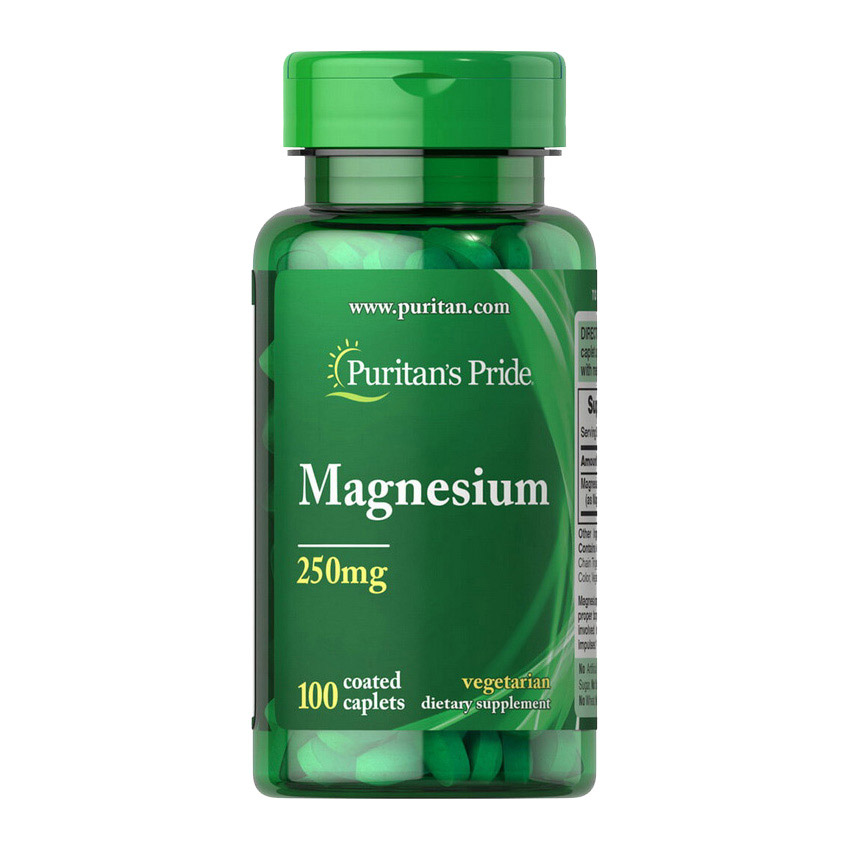 Magnesium 250 mg (100 caplets) Magnesium 250 mg (100 caplets)