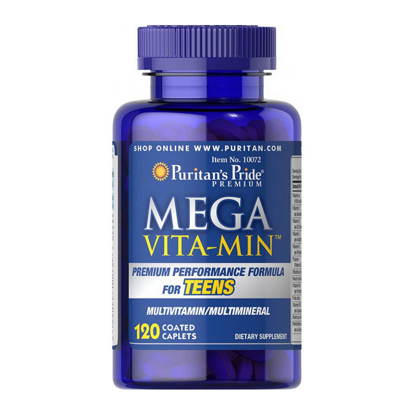 Mega Vita Min Multivitamins for Teens (120 caplets) Mega Vita Min Multivitamins for Teens (120 caplets)
