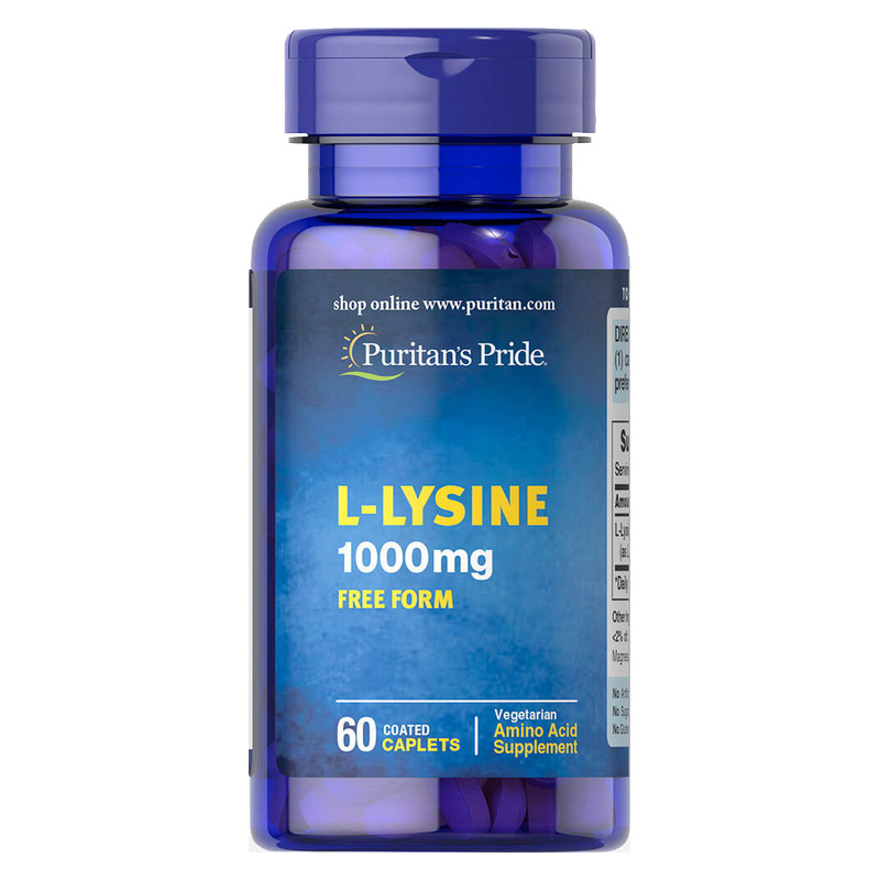 L-Lysine 1000 mg (60 caplets) L-Lysine 1000 mg (60 caplets)