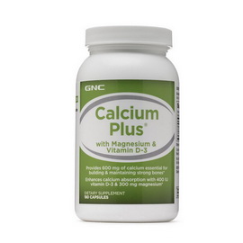 Calcium Plus with Magnesium & Vitamin D-3 (180 caps)