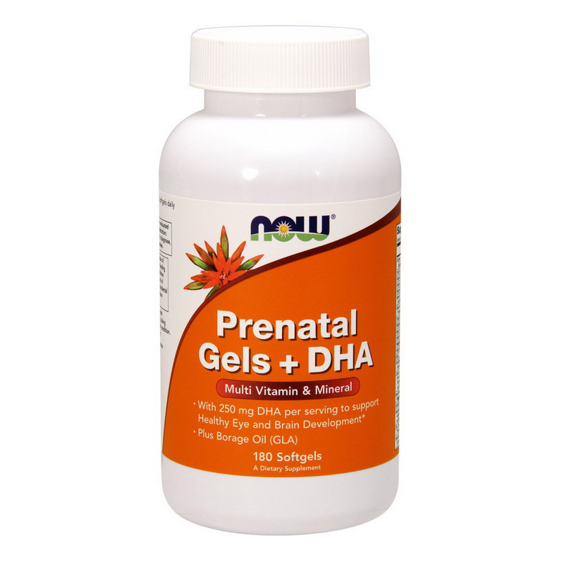 Prenatal Gels + DHA (180 softgels) Prenatal Gels + DHA (180 softgels)